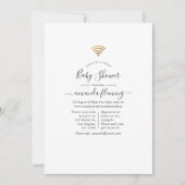 トレンディー仮想シャワー 招待状 (正面)