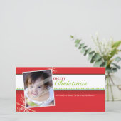 トレンディー休日フォトカード:：明るい5L シーズンカード (スタンド正面)