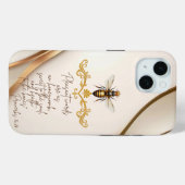 トレンディー信仰ゴールドクイーンビー聖書 Case-Mate iPhoneケース (裏面 (横))