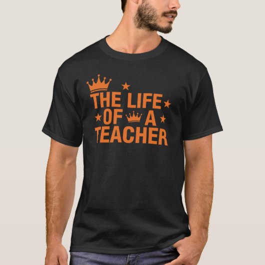 トレンディー先生の生活 教師Tシャツ, 先生 Tシャツ (正面)