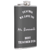 トレンディー先生我々愛あなた最高のの先生 フラスク (右)