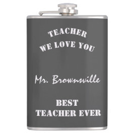 トレンディー先生我々愛あなた最高のの先生 フラスク