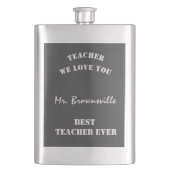 トレンディー先生我々愛あなた最高のの先生 フラスク (正面)