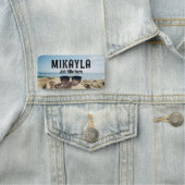 トレンディー光学上のビーチ眼鏡 名札 (インサイチュ)