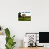 トレンディー写真クランLindsay Edzell Castle, Scotland ポスター (ホームオフィス)