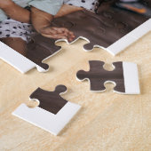 トレンディー写真コラージュ ジグソーパズル (側面)