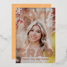 トレンディー写真卒業パーティー