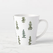 トレンディー冬 |クリスマスツリーパターン カフェラテマグ (右)