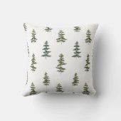 トレンディー冬 |クリスマスツリーパターン クッション (裏面)