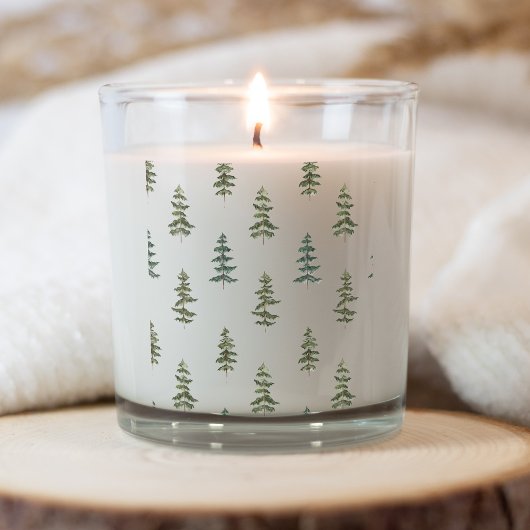 トレンディー冬 |クリスマスツリーパターン スクエアシール