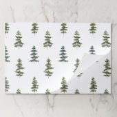 トレンディー冬 |クリスマスツリーパターン ペーパーパッド (折り畳み)