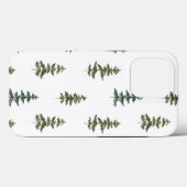 トレンディー冬 |クリスマスツリーパターン Case-Mate iPhoneケース (裏面 (横))