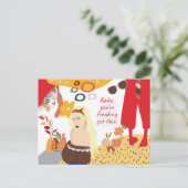 トレンディー励ます引用文得あなたこガーリーれ ポストカード (スタンド正面)