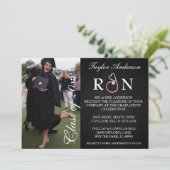 トレンディー医療RN学校卒業発表 招待状 (スタンド正面)