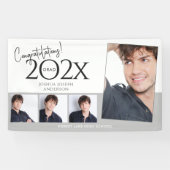 トレンディー卒業写真コラージュ 横断幕 (横)