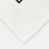 トレンディー卒業記念写真ユニーク校 フリースブランケット (角)