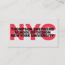 トレンディー名モダン刺 名刺