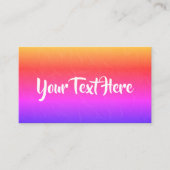 トレンディー名刺 名刺 (正面)