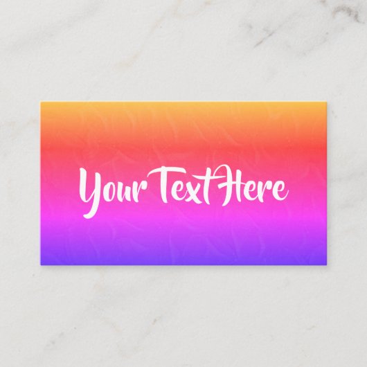 トレンディー名刺 名刺 (正面)