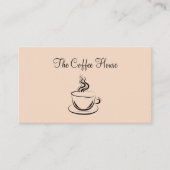 トレンディー喫茶店 名刺 (正面)