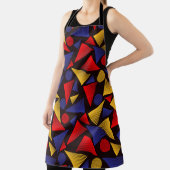 トレンディー地理三角形 エプロン (インサイチュ)