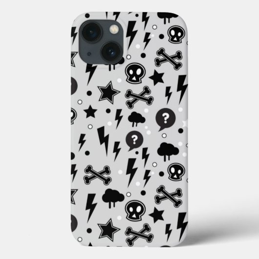 トレンディー型 Case-Mate iPhoneケース (裏面)