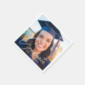 トレンディー大学院写真修了会 スタンダードカクテルナプキン (角)