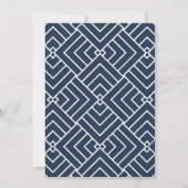 トレンディー大学院生スクリプト写真卒業 案内状 (裏面)