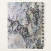 トレンディー大理石ファミリーフォトコラージュパーソナル プランナー手帳 (裏面)