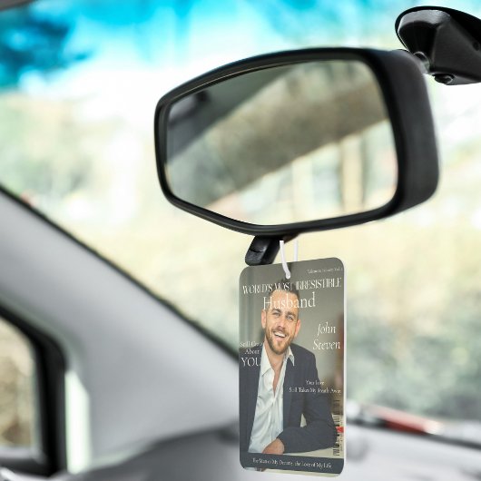 トレンディー夫マガジンカバースタイル写真 カーエアーフレッシュナー