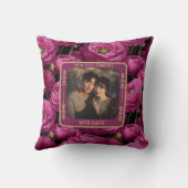 トレンディー夫妻25周年記念装飾用クッション クッション (裏面)