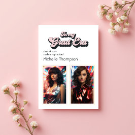 トレンディー学年卒業式 招待状