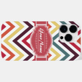 トレンディー山形の名前パーソナライズされた付き Case-Mate iPhoneケース (裏面 (横))