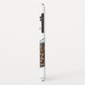 トレンディー幽霊ウィッチハット、サングラス、コーヒーカップ Case-Mate iPhoneケース (裏面/左)