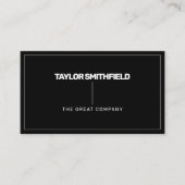 トレンディー幾何シンプル型企業の名刺 名刺 (正面)