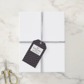 トレンディー幾何学模様モダン、誕生日パーティー ギフトタグ (より糸付き)