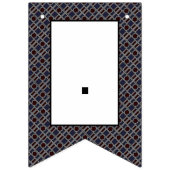 トレンディー幾何学模様モダン、誕生日パーティー バンティングフラッグ (第1の旗)