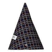 トレンディー幾何学模様モダン、誕生日パーティー パーティーハット (右)