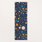 トレンディー幾何学 ヨガマット (裏面)