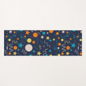 トレンディー幾何学 ヨガマット (正面(横))