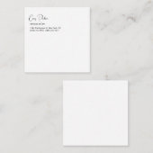 トレンディー弁護士ユニーク特殊 ノートカード (正面/裏面)