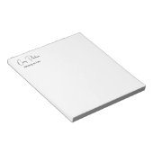 トレンディー弁護士ユニーク特殊 ノートパッド (アングル)