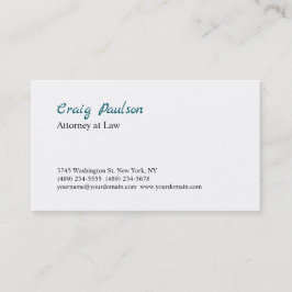 トレンディー弁護士ユニーク特殊 名刺