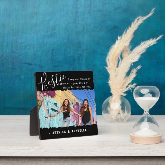 トレンディー引用文フォトパーソナライズされたBFF フォトプラーク (インサイチュ)