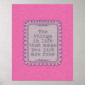 トレンディー引用文ポスター付きレトロビデオ ポスター (正面)