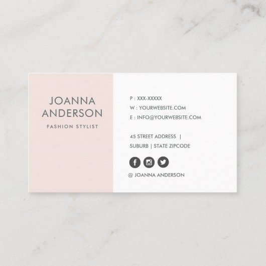 トレンディー微妙な洗色赤面ピンクフローラ束 名刺 (裏面)