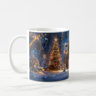 トレンディー心地よい、クリスマス コーヒーマグカップ