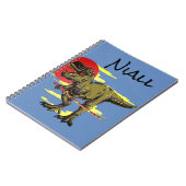 トレンディー恐竜 ノートブック (左側)