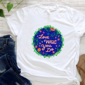 トレンディー愛あなたがインスピリシティをするもの Tシャツ