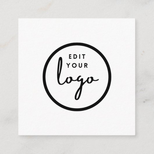 トレンディー感謝お客様の感謝状 エンクロージャーカード (裏面)